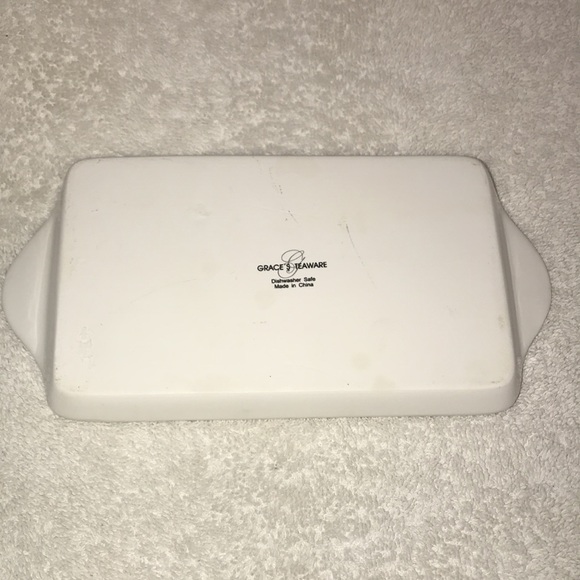 Grace’s Teaware Butter Dish with Pink and Yellow Flowers - Picture 9 of 10